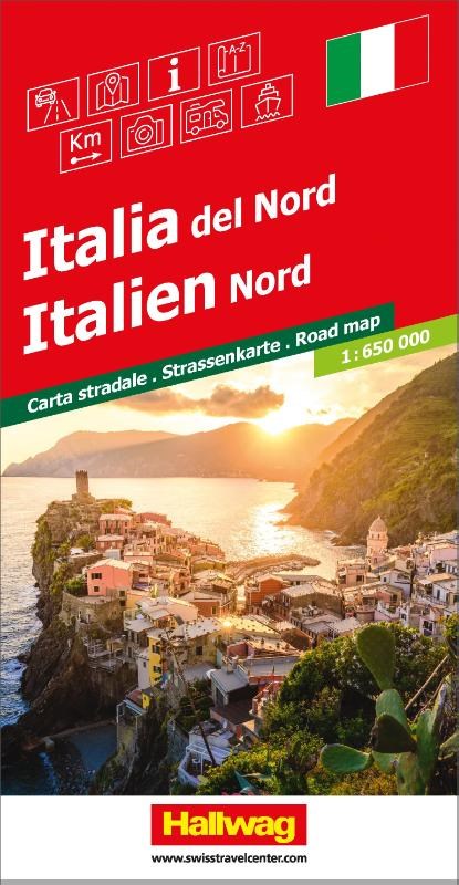 Italy North, Hallwag Kümmerly+Frey AG - Gebonden - 9783828310865