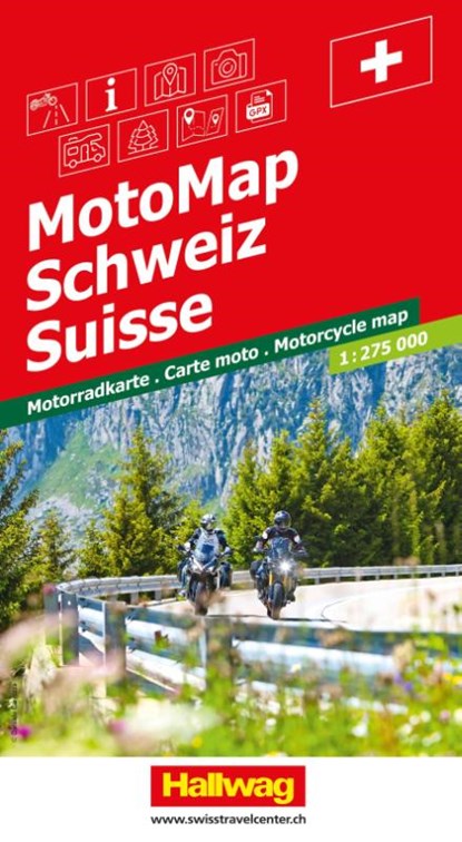 Switzerland motomap, niet bekend - Gebonden - 9783828330375
