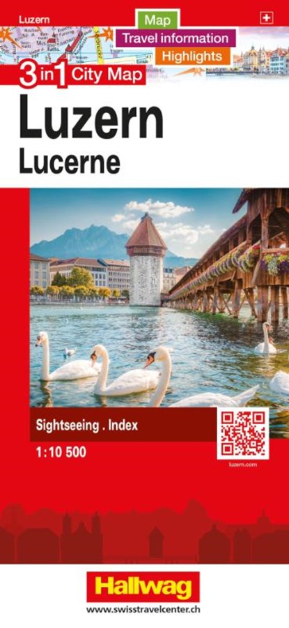 Hallwag Stadtplan Luzern, niet bekend - Gebonden - 9783828330481