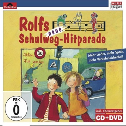 Rolfs neue Schulweg-Hitparade. CD + DVD, Rolf Zuckowski - AVM - 9783829122986