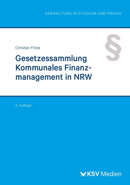 Gesetzessammlung Kommunales Finanzmanagement in NRW, Christian Fritze - Paperback - 9783829318938