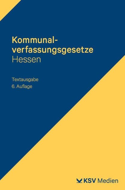 Kommunalverfassungsgesetze Hessen, niet bekend - Paperback - 9783829321006