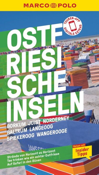 MARCO POLO Reiseführer Ostfriesische Inseln, Baltrum, Borkum, Juist, Langeoog, Norderney, Spiekeroog, Wangerooge, Klaus Bötig ; Volker Kühn - Paperback - 9783829725842