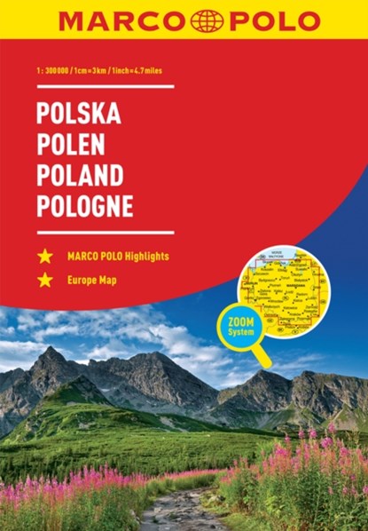 Polen Wegenatlas Marco Polo, niet bekend - Losbladig - 9783829736879