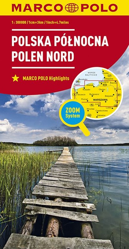 Marco Polo Wegenkaart Polen Noord, niet bekend - Losbladig - 9783829737951