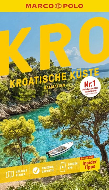 MARCO POLO Reiseführer Kroatische Küste Dalmatien, Nina Cancar ; Daniela Schetar - Paperback - 9783829738088