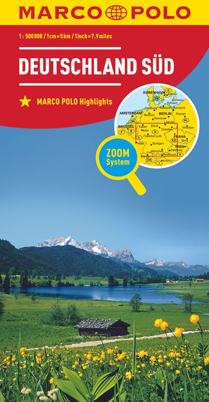Marco Polo Wegenkaart Duitsland Zuid, niet bekend - Losbladig - 9783829738194