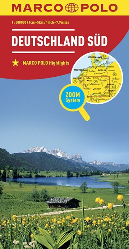 Marco Polo Wegenkaart Duitsland Zuid, niet bekend - Losbladig - 9783829738194