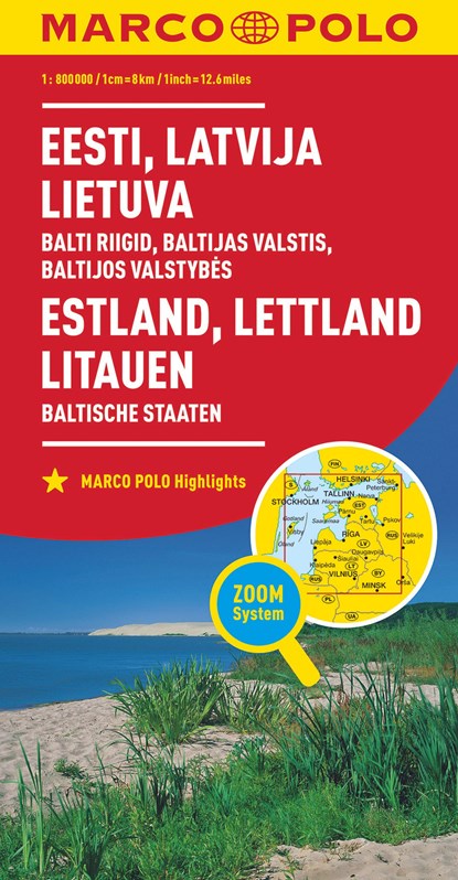 Marco Polo Baltische Staten - Estland, Letland, Litouwen, niet bekend - Losbladig - 9783829738255