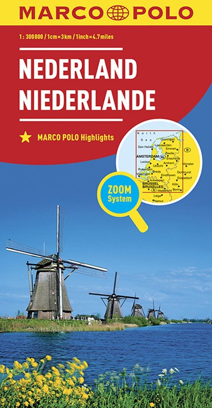 Netherlands Marco Polo Map, Marco Polo - Gebonden - 9783829738354