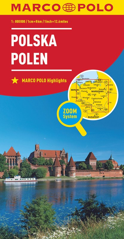 Marco Polo Wegenkaart Wegenkaart Polen, niet bekend - Losbladig - 9783829738385