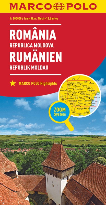 Marco Polo Roemenië, Moldavië, niet bekend - Losbladig - 9783829738408