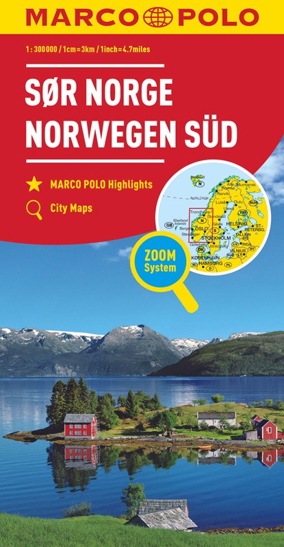 Marco Polo Wegenkaart Noorwegen Zuid, niet bekend - Gebonden - 9783829738866