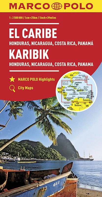 Marco Polo Cariben, Honduras, Nicaragua, Costa Rica, niet bekend - Losbladig - 9783829739337