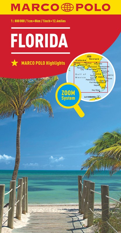 Marco Polo Wegenkaart Florida, niet bekend - Losbladig - 9783829739429