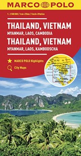 Marco Polo Wegenkaart Thailand, Vietnam, Myanmar, Laos, Cambodja -  - 9783829739481