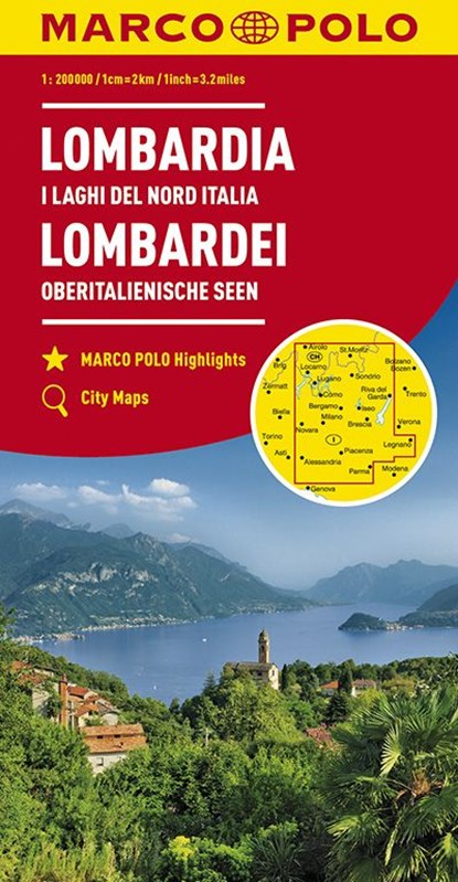 Marco Polo Lombardije - Noord-Italiaanse meren 2, niet bekend - Losbladig - 9783829739740
