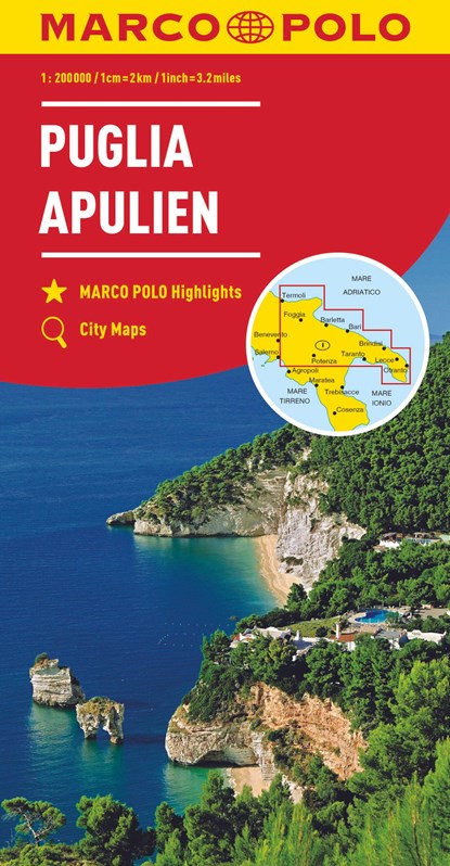 Marco Polo Puglia/Apulië 11, niet bekend - Losbladig - 9783829739832
