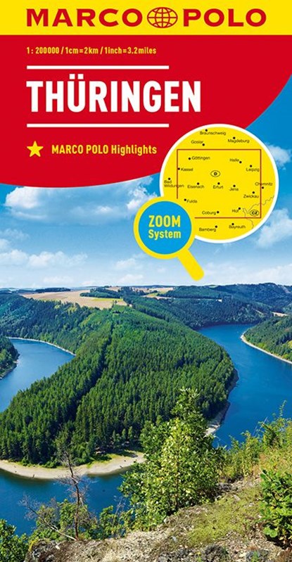 Marco Polo Wegenkaart 07 Thüringen, niet bekend - Losbladig - 9783829740685