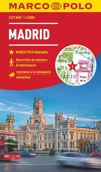 MARCO POLO Cityplan Madrid 1:12 000, niet bekend - Gebonden - 9783829741750