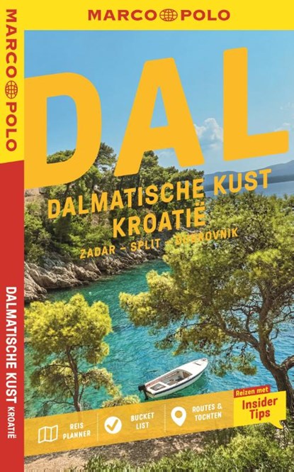 Marco Polo NL Reisgids Dalmatische Kust - Zadar/Split/Dubrovnik, niet bekend - Paperback - 9783829741927