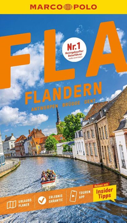 MARCO POLO Reiseführer Flandern, Antwerpen, Brügge, Gent, Françoise Hauser ; Sven Claude Bettinger - Paperback - 9783829742528