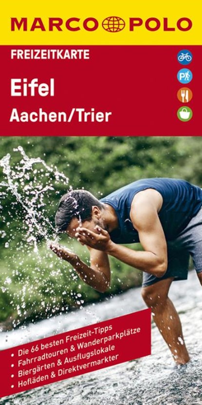 MARCO POLO Freizeitkarte 25 Eifel, Aachen, Trier 1:120.000, niet bekend - Gebonden - 9783829743730
