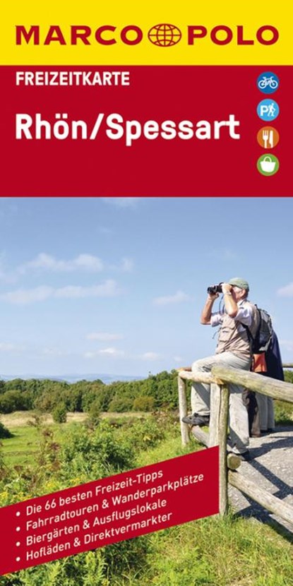 MARCO POLO Freizeitkarte 28 Rhön, Spessart 1:110.000, niet bekend - Gebonden - 9783829743884