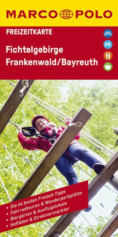 MARCO POLO Freizeitkarte 29 Fichtelgebirge, Frankenwald, Bayreuth 1:100.000, niet bekend - Gebonden - 9783829743891