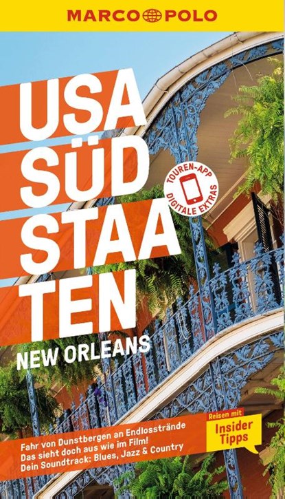 MARCO POLO Reiseführer USA Südstaaten, New Orleans, Ole Helmhausen - Paperback - 9783829751292