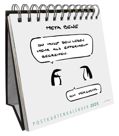 meta bene Postkartenkalender 2025, Meta Bene - Paperback - 9783830321446