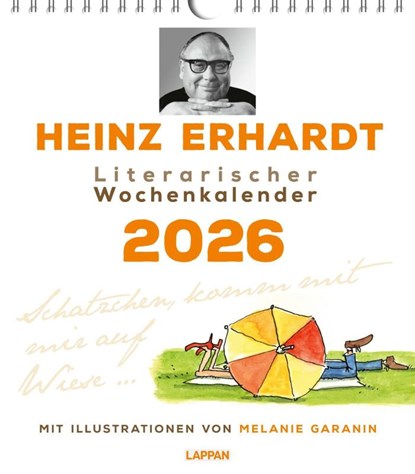 Heinz Erhardt - Literarischer Wochenkalender 2026, Heinz Erhardt - Paperback - 9783830322207