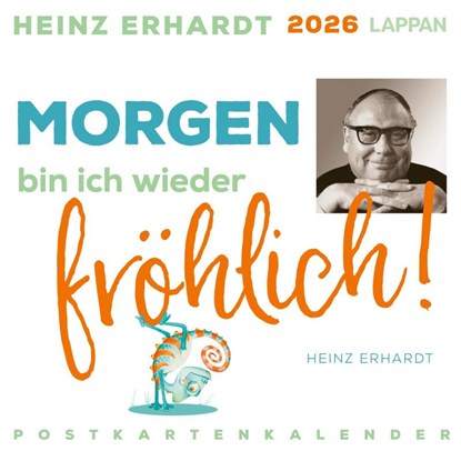 Heinz Erhardt Postkartenkalender 2026, Heinz Erhardt - Paperback - 9783830322214