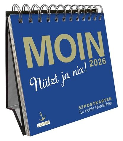 MOIN Postkartenkalender 2026, niet bekend - Paperback - 9783830322283