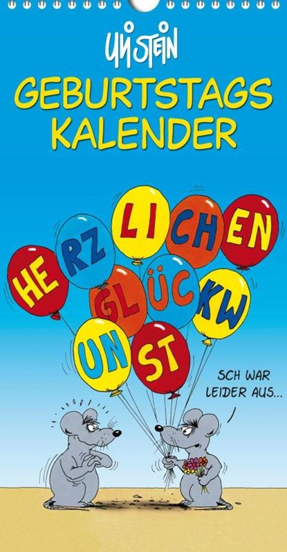 Uli Stein Geburtstagskalender 2026: Wandkalender, Uli Stein - Paperback - 9783830322436