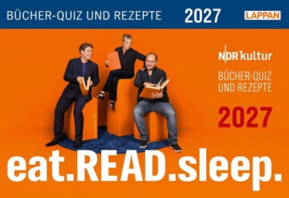eat.READ.sleep Tageskalender 2027, Lappan Verlag - Paperback - 9783830322740