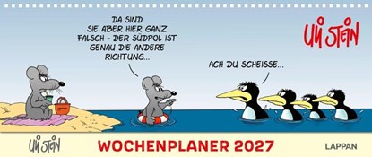 Uli Stein Wochenplaner 2027: Tischkalender, Uli Stein - Paperback - 9783830323143