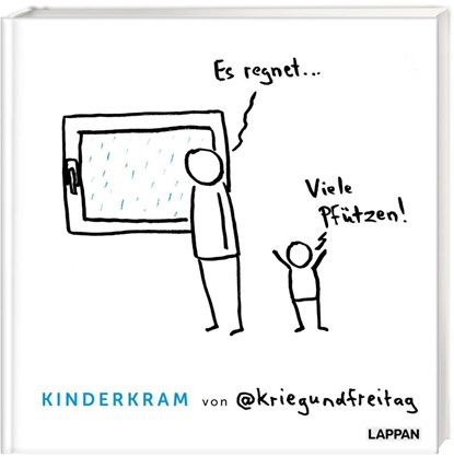 kriegundfreitag: Kinderkram, @Kriegundfreitag - Gebonden - 9783830364108