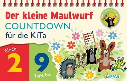 Der kleine Maulwurf Countdown für die Kita, Lappan Verlag - Gebonden - 9783830364764