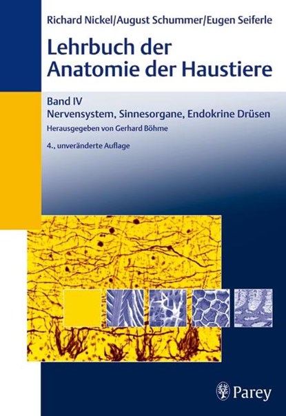 Lehrbuch der Anatomie der Haustiere Band 4, Gerhard Böhme - Gebonden - 9783830441502