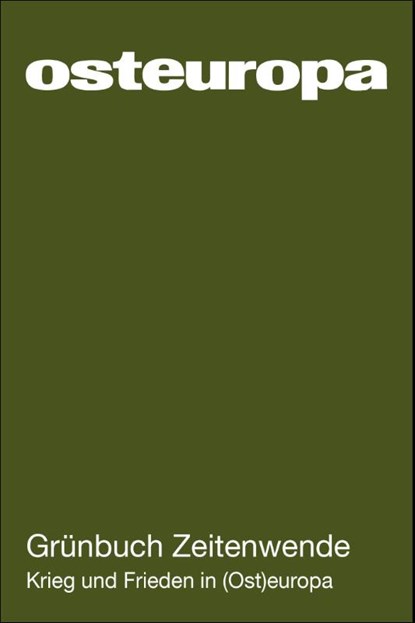 Osteuropa 75 (2025) 8-9, Dgo - Paperback - 9783830556633