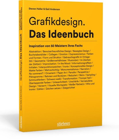 Grafikdesign. Das Ideenbuch, Steven Heller ; Gail Anderson - Paperback - 9783830714354