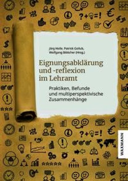 Eignungsabklärung und -reflexion im Lehramt, Jörg Holle ; Patrick Gollub ; Wolfgang Böttcher - Paperback - 9783830948797