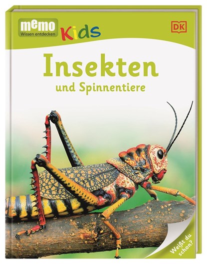 memo Kids. Insekten und Spinnentiere, niet bekend - Gebonden - 9783831025886