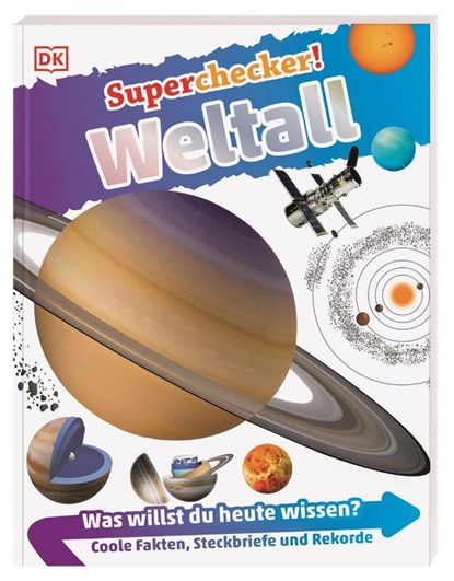 Superchecker! Weltall, Sarah Cruddas - Paperback - 9783831036882