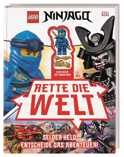 LEGO® NINJAGO® Rette die Welt, Simon Hugo - Gebonden - 9783831039791