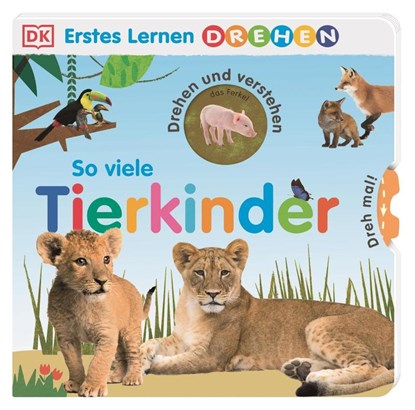 Erstes Lernen Drehen. So viele Tierkinder, niet bekend - Gebonden - 9783831042333