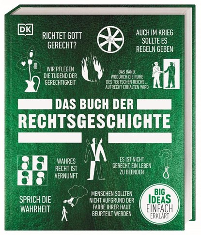 Big Ideas. Das Buch der Rechtsgeschichte, Peter Chrisp ; Claire Cock-Starkey ; Frederick Cowell ; Thomas Cussans - Gebonden - 9783831042449