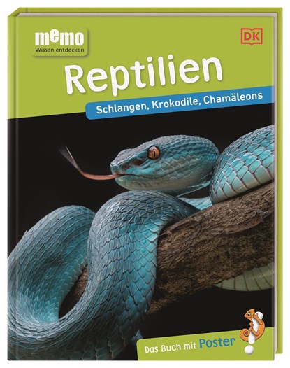 memo Wissen entdecken. Reptilien, Colin McCarthy - Gebonden - 9783831042630