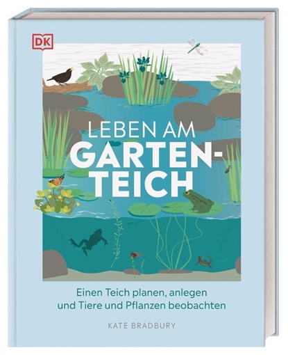 Leben am Gartenteich, Kate Bradbury - Gebonden - 9783831043897